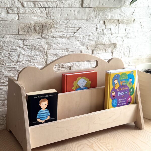 Montessori Double Sided Wooden Book Display