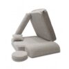 MeowBaby® Modular Children's Chair - Bearly Light Grey