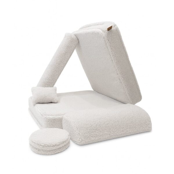MeowBaby® Modular Children's Chair - Bearly Off-White