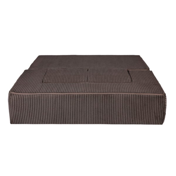 101567.jpg MeowBaby® Soft Velvet Cube Sofa - Brown