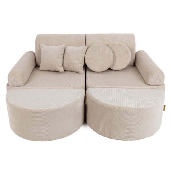 Meowbaby_Pocket-sofa-max_slimcord-ecru1.jpg Medium Modular Sofa for Kids - Slimcord Ecru Plus