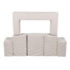 meowbaby-soft-velvet-bricks-sofa-ecru-b4a73ae1.jpg MeowBaby® Soft Velvet Bricks Sofa - Ecru