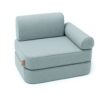 Small Indoor/Outdoor Outzy Pocket Sofa For Children - Cloudberry Sky Blue