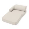 Small Indoor/Outdoor Outzy Pocket Sofa For Children - Oat Blush Beige