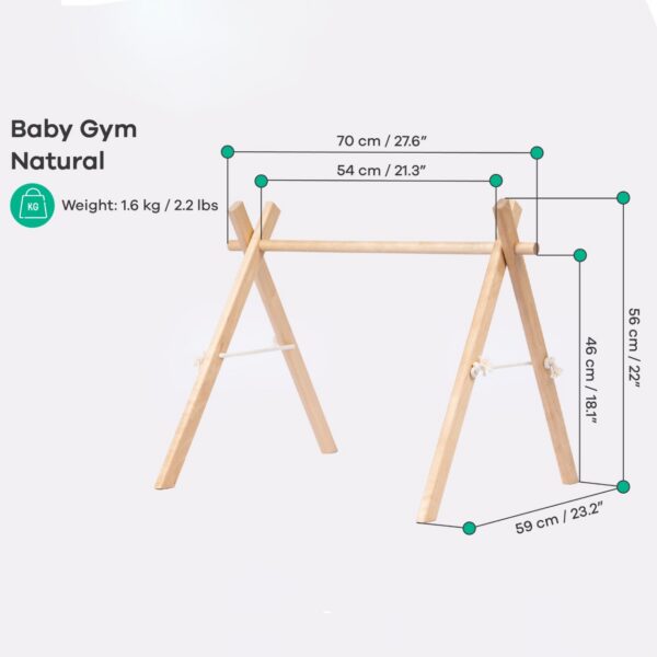 Wooden Baby Gym
