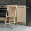 Foldable Kitchen Tower With Removable Rail