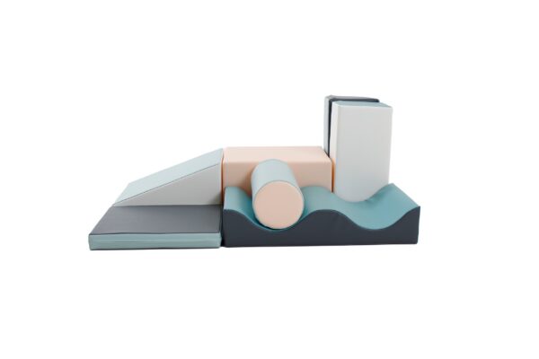 iglu-discoverer-set-pastel-9867191b.jpg Soft Play 7 Foam Block Set - Light Pastel Discoverer