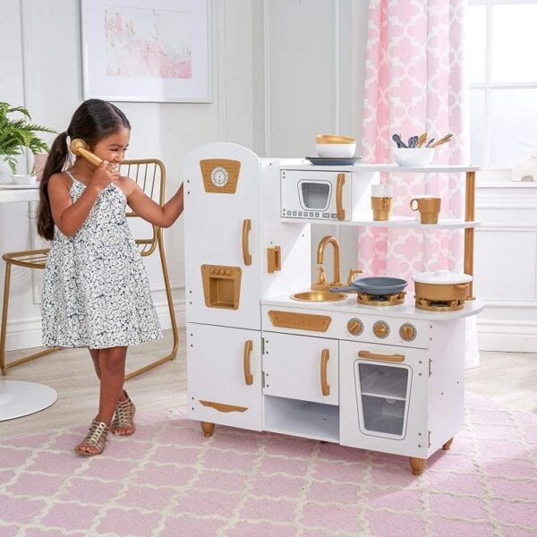 large-white-and-gold-wooden-play-kitchen-for-children-2ca8bd60.jpg Large White and Gold Wooden Play Kitchen for Children