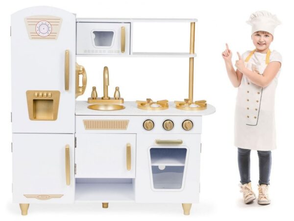 large-white-and-gold-wooden-play-kitchen-for-children-4775344a.jpg Large White and Gold Wooden Play Kitchen for Children