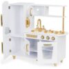 large-white-and-gold-wooden-play-kitchen-for-children-ac079815.jpg Large White and Gold Wooden Play Kitchen for Children