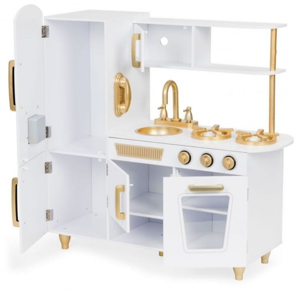 large-white-and-gold-wooden-play-kitchen-for-children-ac079815.jpg Large White and Gold Wooden Play Kitchen for Children