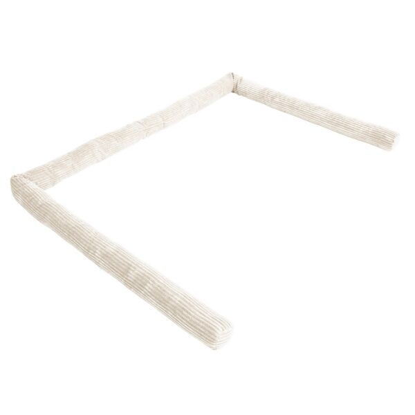 Protective Roll Bumper for Baby Crib – Olive Green